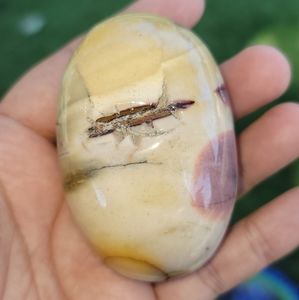 Huge Mookite palm stone